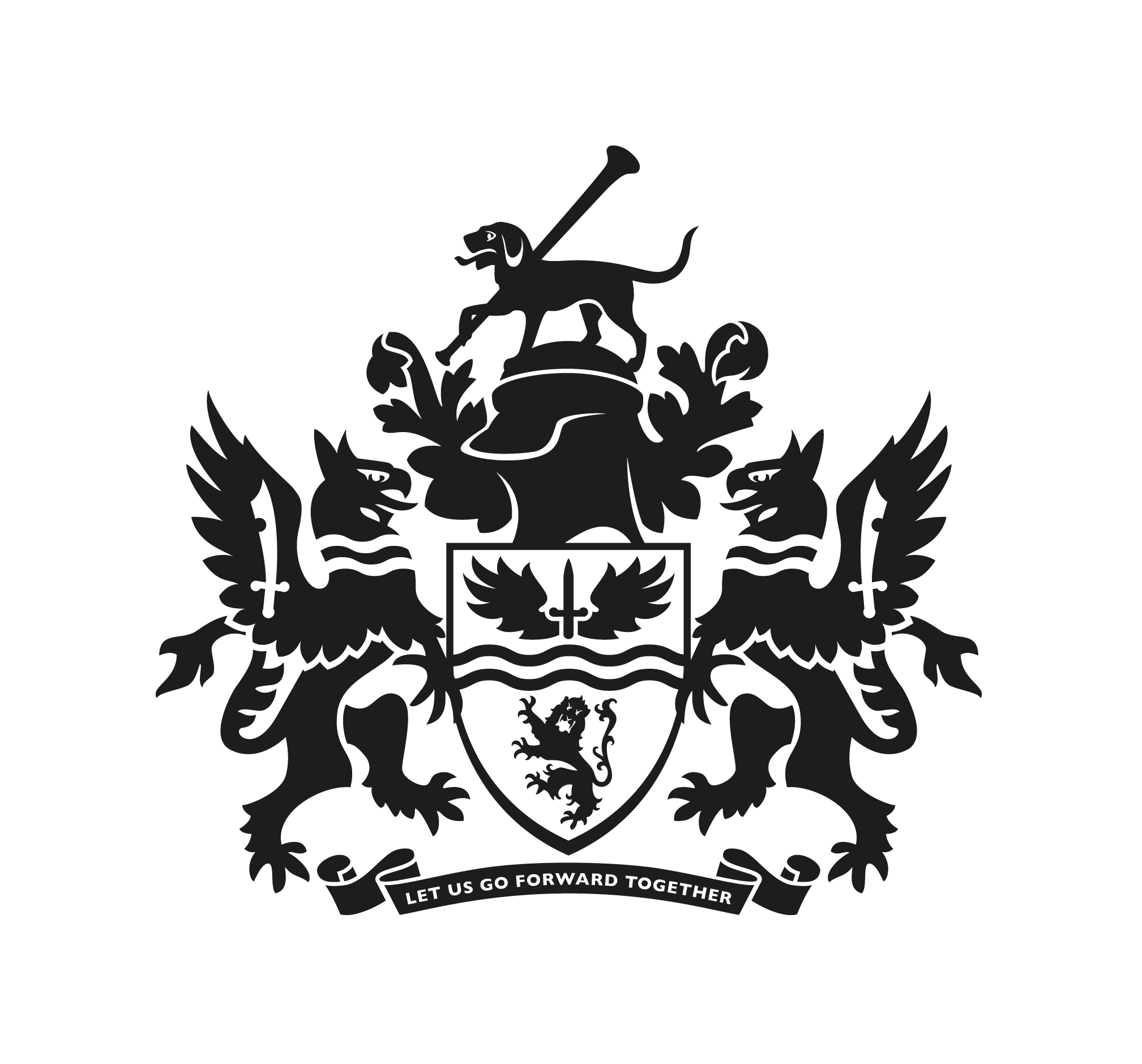 Hounslow council logo in black