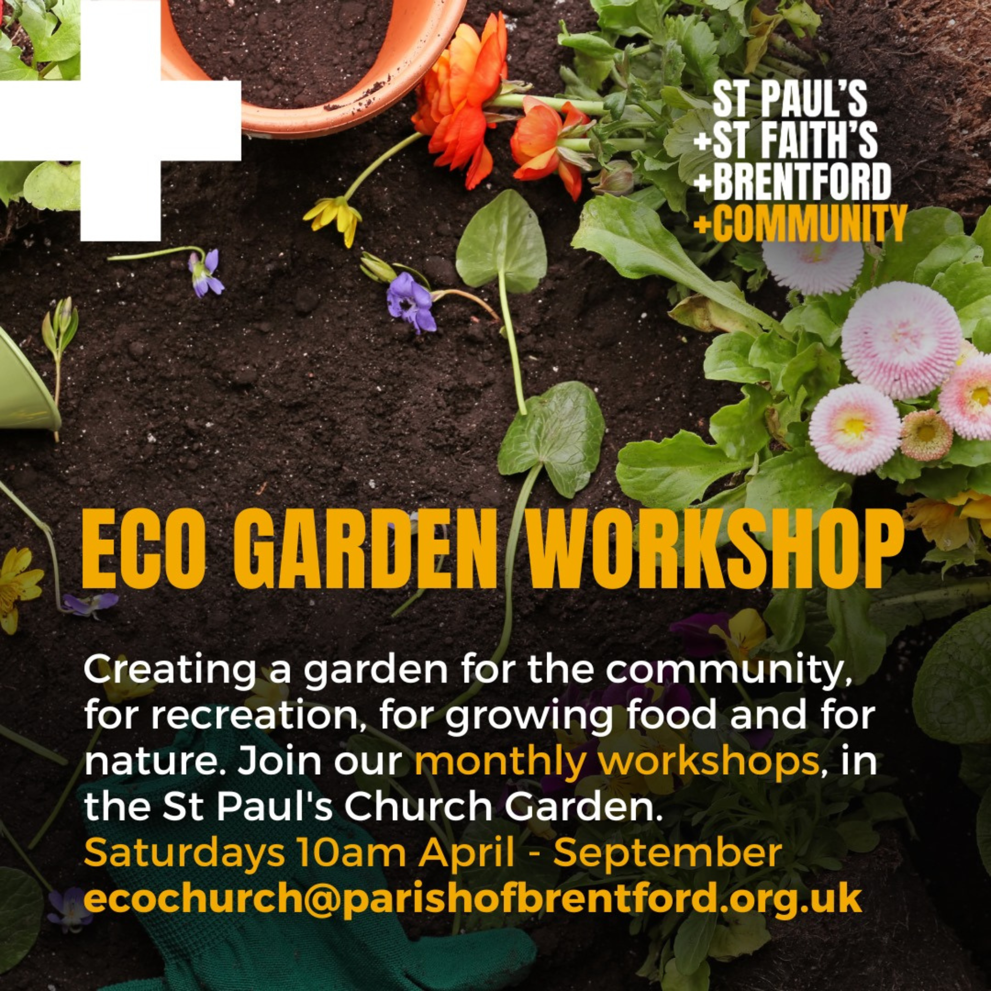 Eco Garden Workshops Saturdays 10am-12noon